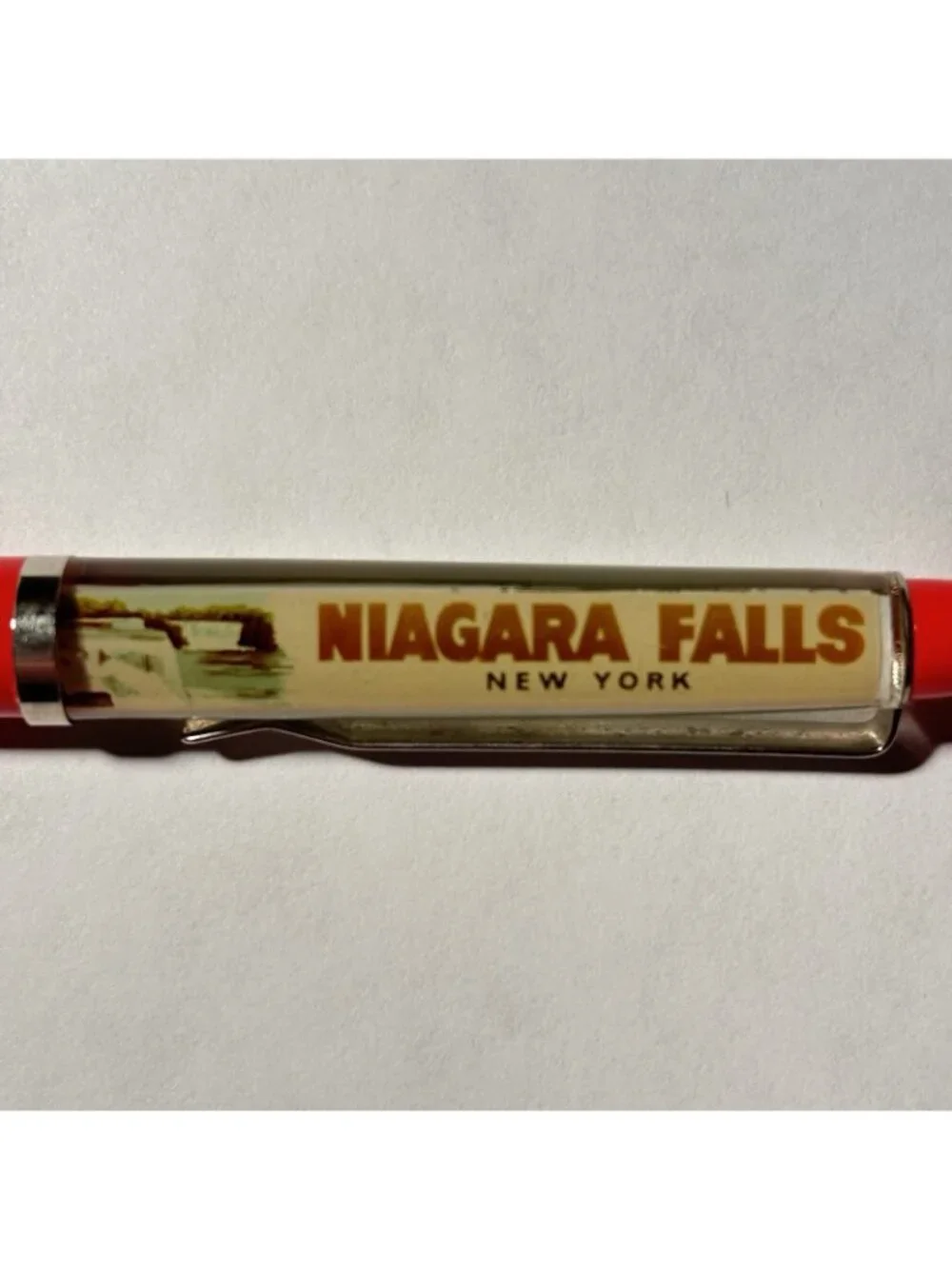 Niagara Falls New York Canada Floaty Pen Ferry Tour Boat Moves Vintage Collect